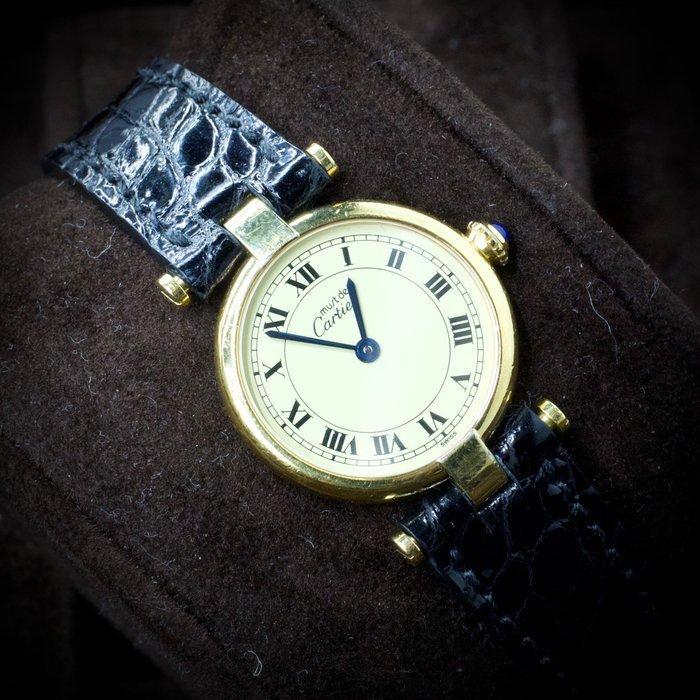 Cartier - Must de Cartier Vendome - 590004 - Dames -, Sieraden, Tassen en Uiterlijk, Horloges | Heren