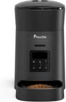 Pawzle Automatische Voerbak - Honden & Katten - Zwart/Wit