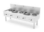 Wokfornuis | Gas | 2 Wokbranders + 3 Soepbranders | 82.6kW |, Verzenden, Nieuw in verpakking