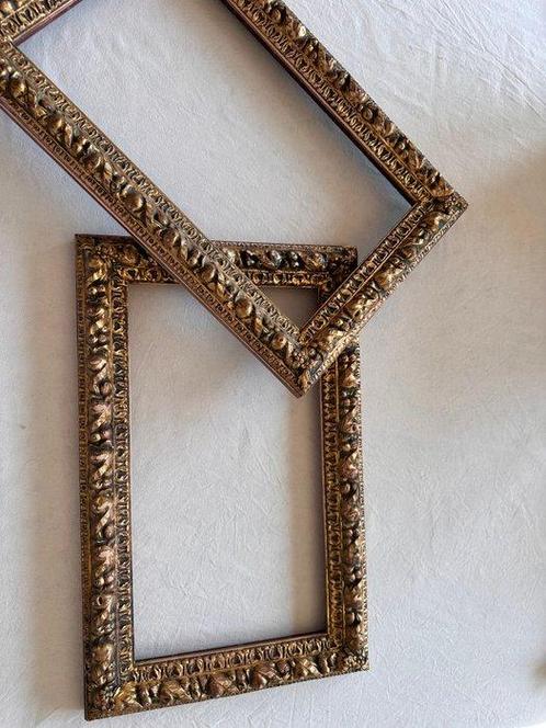 Lijst (2) - Hout - Set kaders, Antiek en Kunst, Antiek | Overige Antiek
