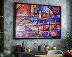 Ksavera - Cubism A1326 - abstract painting on XXL canvas