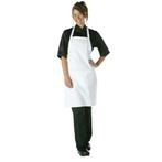 Chef Works halterschort wit, Verzenden