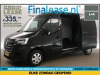 Renault Master T33 2.3 dCi L2H2 150PK Airco Cam PDC €335pm, Auto's, Renault, Zwart, Nieuw, Lease