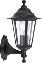 EGLO Laterna 4 Wandlamp - Voor buiten - 1 Lichts - Zwart -, Huis en Inrichting, Lampen | Wandlampen, Ophalen of Verzenden, Zo goed als nieuw