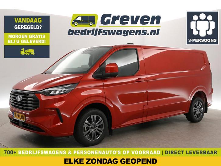 Ford Transit Custom | Zakelijke Lease v.a. €574.5 pm, Auto's, Bestelauto's, Lease, Automaat, Diesel, Rood, Ford, Financial lease