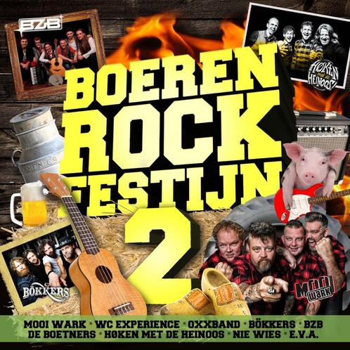 Boerenrock Festijn - Deel 2 - CD, Cd's en Dvd's, Cd's | Overige Cd's, Ophalen of Verzenden