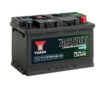 Yuasa Accu L28-EFB 75 Ah beschikbaar voor biedingen