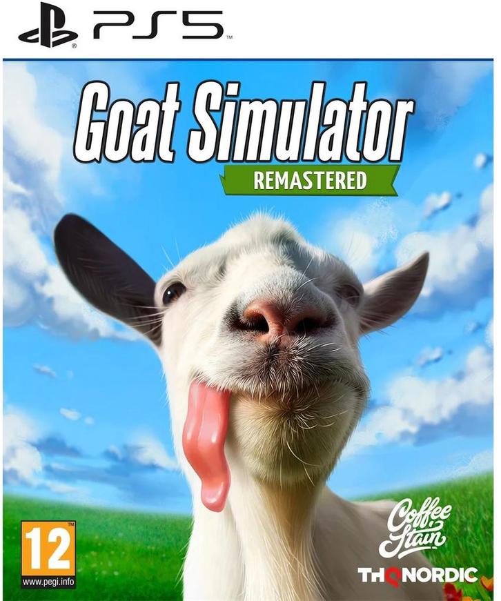 Goat Simulator Remastered-Standaard (PlayStation 5) NIEUW, Spelcomputers en Games, Games | Sony PlayStation 5, Nieuw, Ophalen of Verzenden