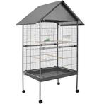 Vogelkooi 168cm hoog - antraciet, Dieren en Toebehoren, Vogels | Hokken en Kooien, Verzenden, Nieuw