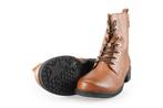 Mustang Veterboots in maat 42 Bruin | 10% extra korting, Kleding | Dames, Schoenen, Bruin, Verzenden, Overige typen, Zo goed als nieuw