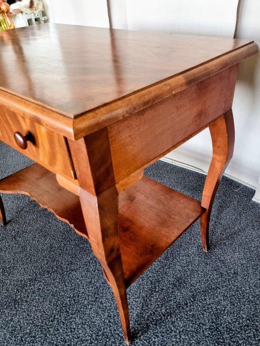 Schrijftafel - hard hout - Nussbaum Massiv, Antiek en Kunst, Antiek | Overige Antiek