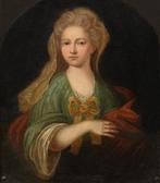 Scuola dell’Italia settentrionale (XVII-XVIII) - Ritratto di, Antiek en Kunst, Kunst | Schilderijen | Klassiek