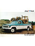 1976 JEEP J10 | J20 BROCHURE ENGELS, Nieuw, Author
