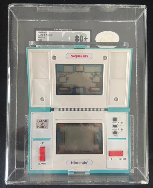 Nintendo Game & Watch: Squish (MG-61) (UKG graded), Spelcomputers en Games, Spelcomputers | Overige, Zo goed als nieuw, Verzenden