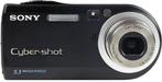 Sony Cyber-shot DSC-P120 Digitale Compact Camera - Zwart, Verzenden, Zo goed als nieuw