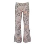 Cambio • beige flared jeans motief • 36, Cambio, Verzenden, Beige, Nieuw