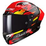 LS2 FF805 Thunder GP Aero Fire Rood Zwart Integraalhelm, XS, Integraalhelm, Nieuw met kaartje, Overige merken