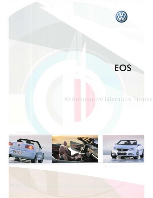 2005 VOLKSWAGEN EOS BROCHURE DUITS, Boeken, Auto's | Folders en Tijdschriften, Volkswagen