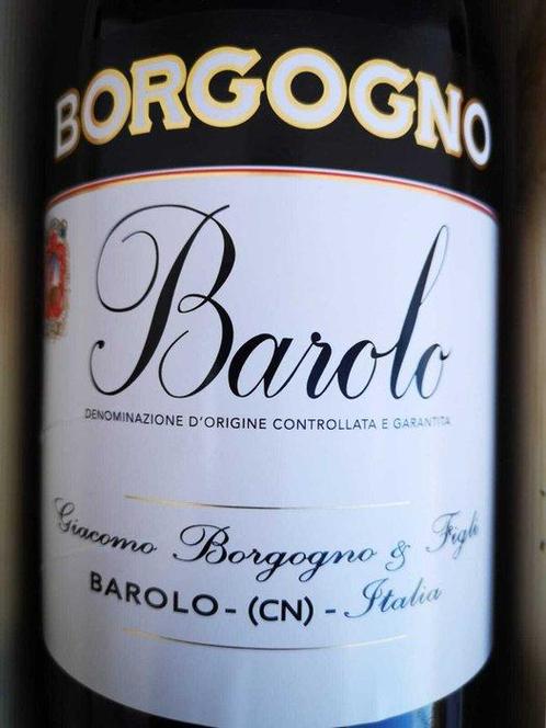 2020 Giacomo Borgogno & Figli Barolo - Piëmont DOCG - 1, Verzamelen, Wijnen