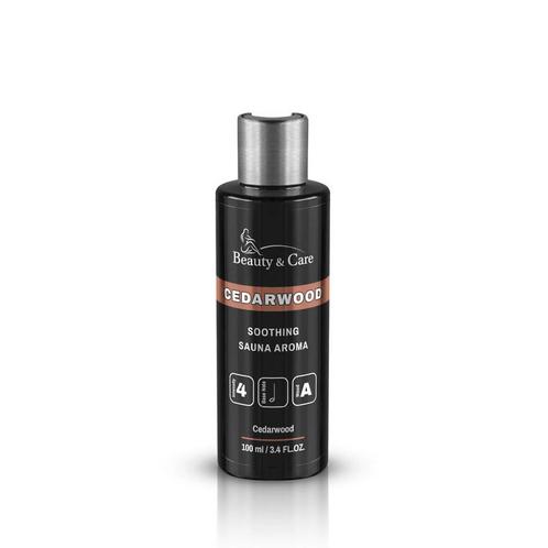 Beauty & Care Cederhout sauna opgiet 100 ml.  new, Sport en Fitness, Sauna, Fins of Traditioneel, Toebehoren, Nieuw, Ophalen of Verzenden