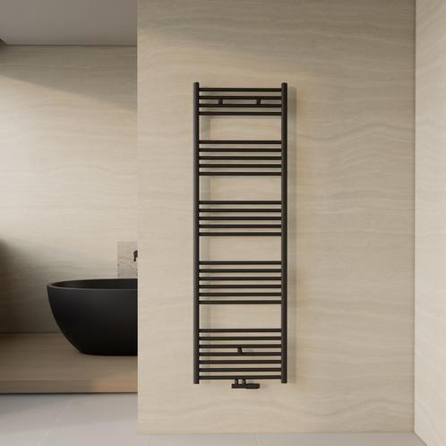 Designradiator BWS Nile Gobi 160x50 cm Geborsteld Mat Zwart, Doe-het-zelf en Verbouw, Sanitair, Overige typen, Nieuw, Ophalen of Verzenden