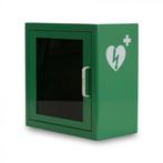 Universele AED wandkast groen met alarm, Nieuw, Ophalen