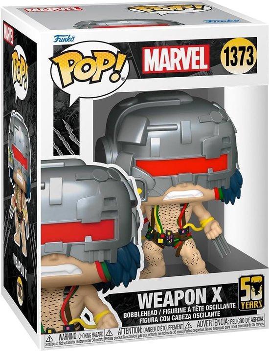 Funko Pop #1373 Pop Marvel: Wolverine 50th – Weapon X -, Kinderen en Baby's, Speelgoed | Overig, Verzenden