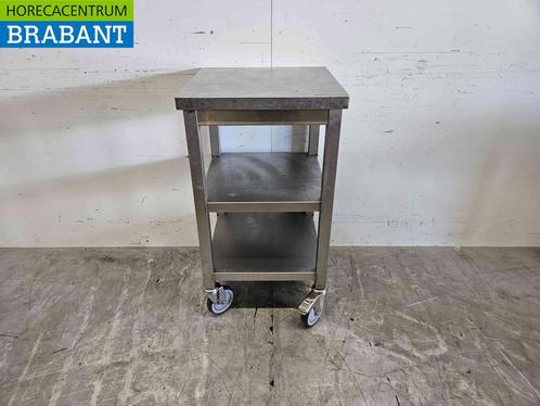 Verrijdbare RVS Werktafel Tafel 50 x 50 x 90,5 cm Horeca, Zakelijke goederen, Horeca | Keukenapparatuur, Gebruikt, Ophalen of Verzenden