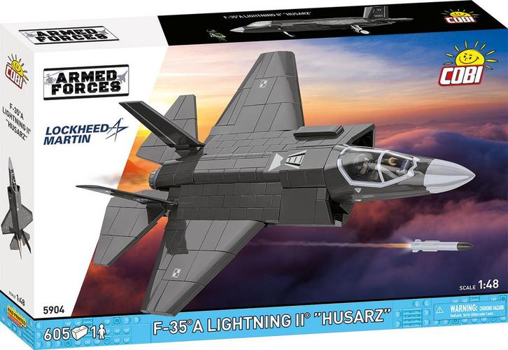 COBI 5904 F-35A Lightning II (Leger bouwsets, Modelbouwsets), Kinderen en Baby's, Speelgoed | Bouwstenen, Nieuw, Verzenden