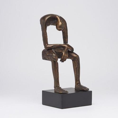 sculptuur, NO RESERVE PRICE - Modern Bronze Sculpture -, Antiek en Kunst, Kunst | Designobjecten