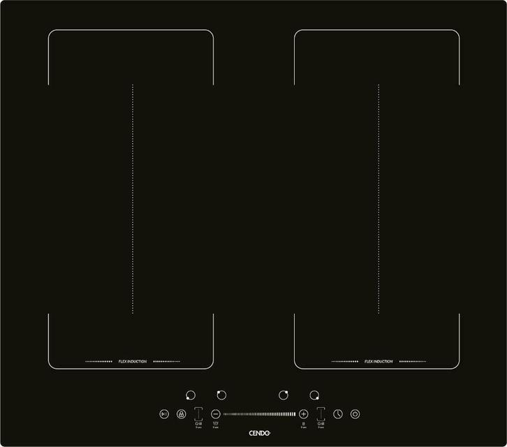 Flex inductie kookplaat | 4 zones | 60 cm | KR91FITS, Witgoed en Apparatuur, Kookplaten, Inbouw, 4 kookzones, Nieuw, Inductie