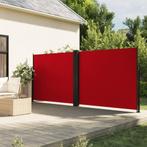vidaXL Windscherm uittrekbaar 180x1200 cm rood, Tuin en Terras, Verzenden, Nieuw