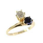 Zonder minimumprijs - Ring - 18 karaat Geel goud - 0.54ct., Nieuw