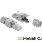 Delock 86477 RJ45-stekker Cat.6A STP zonder gereedschap, Verzenden, Nieuw