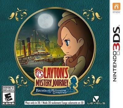 3DS Laytons Mystery Journey: Katrielle and the Millionaires, Spelcomputers en Games, Games | Nintendo 2DS en 3DS, Zo goed als nieuw