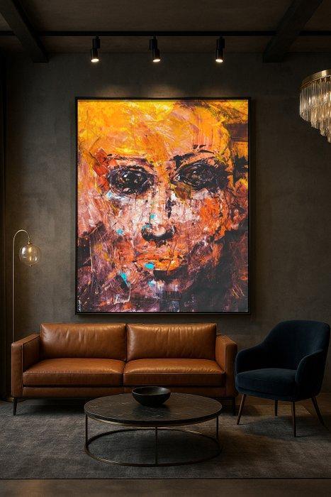 Daniel Jonez - The sun and the mirror, Antiek en Kunst, Kunst | Schilderijen | Modern