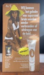 Cartoef - Antiek reclamebord - Reclamebord - Metaal,, Antiek en Kunst
