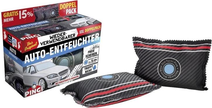 Voordeelpakket 1+1 Pingi auto-ontvochtiger 350gr, Motoren, Accessoires | Onderhoudsmiddelen, Verzenden
