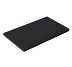 Wastafelblad Angela 80 x 48 x 3,5 cm - Zwart Houtnerf, Huis en Inrichting, Badkamer | Badkamermeubels, Verzenden, Nieuw