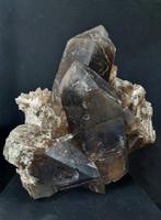 High Quality Smokey Quartz Cluster - Hoogte: 260 mm -