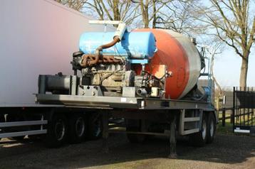 Veiling: Trailer Deom MI362 met Betonmixer RHS T30 2002 beschikbaar voor biedingen
