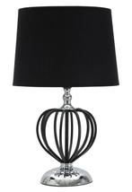 TAFELLAMP DONKERZILVER CM Ø28X44,5, Huis en Inrichting, Lampen | Tafellampen, Ophalen of Verzenden, Nieuw