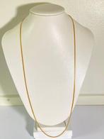 Halsketting - 18 karaat Geel goud - Cubaanse ketting 18kt, Sieraden, Tassen en Uiterlijk, Kettingen, Nieuw