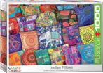 Indian Pillows Puzzel (1000 stukjes) | Eurographics -, Hobby en Vrije tijd, Denksport en Puzzels, Verzenden, Nieuw
