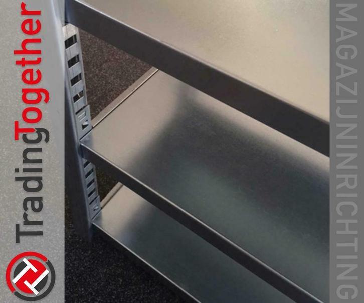 Nieuwe legbordstelling, diepte 30/40/50/60 cm, voordelig, Zakelijke goederen, Kantoor en Winkelinrichting | Magazijn, Stelling en Opslag