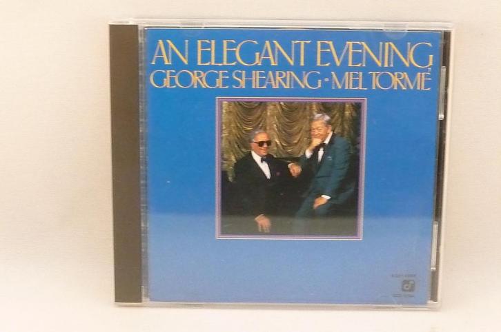 George Shearing / Mel Torme - An Elegant Evening, Cd's en Dvd's, Cd's | Jazz en Blues, Zo goed als nieuw, Verzenden