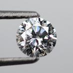 1 pcs Diamant  (Natuurlijk)  - 0.62 ct - Rond - E - VVS1 -, Nieuw