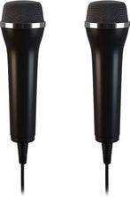2x USB microfoons voor Nintendo Switch, Wii, Wii U, PS2, PS3, Verzenden, Nieuw