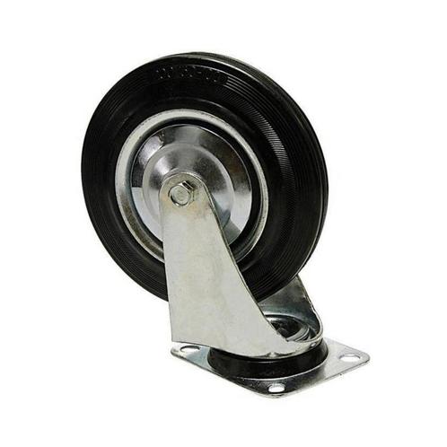Benson Zwenkwielen - Ø 200 mm - Hoog draagvermogen - Set..., Doe-het-zelf en Verbouw, Zwenkwielen, Nieuw, Ophalen of Verzenden