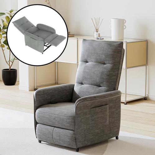 [en.casa] Verstelbare relaxfauteuil Savukoski elektrisch 102, Huis en Inrichting, Fauteuils, Verzenden